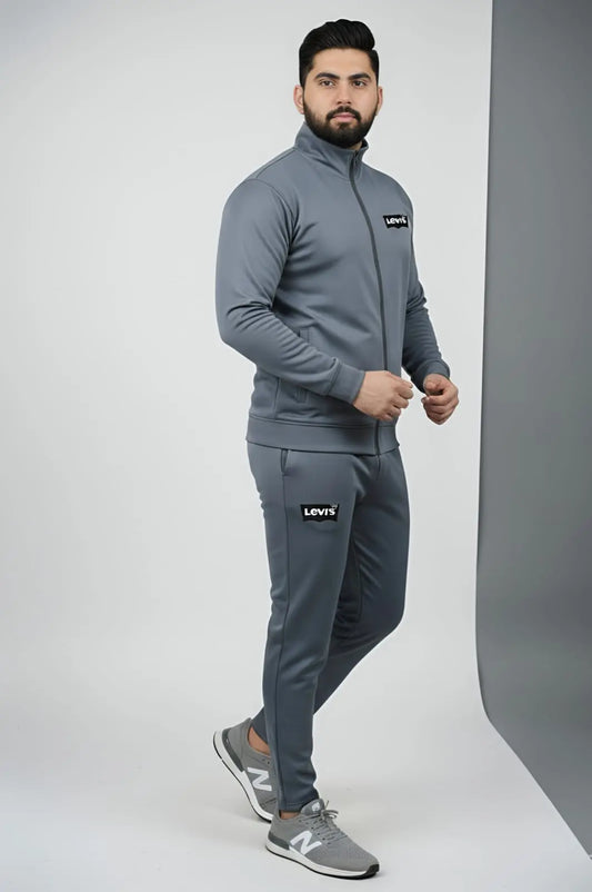 Gray China Imported Scuba 4way Tracksuit 2