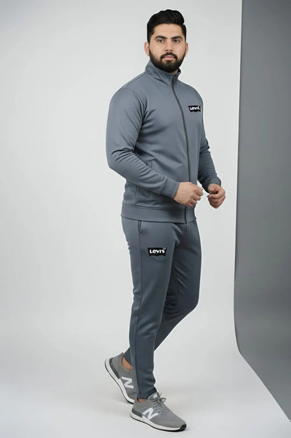 Gray China Imported Scuba 4way Tracksuit 2