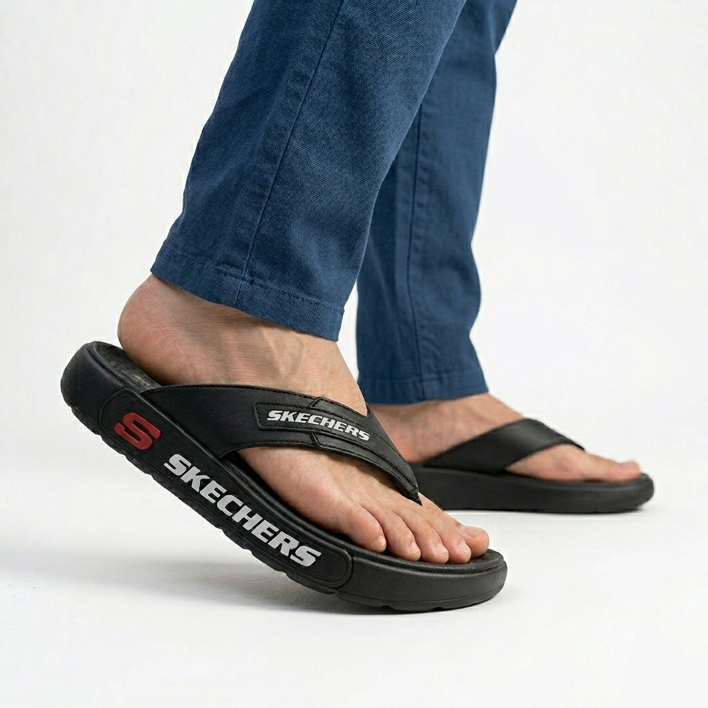 Premium Anti-Slip Men's Comfort Flip-Flops & Casual Slippers