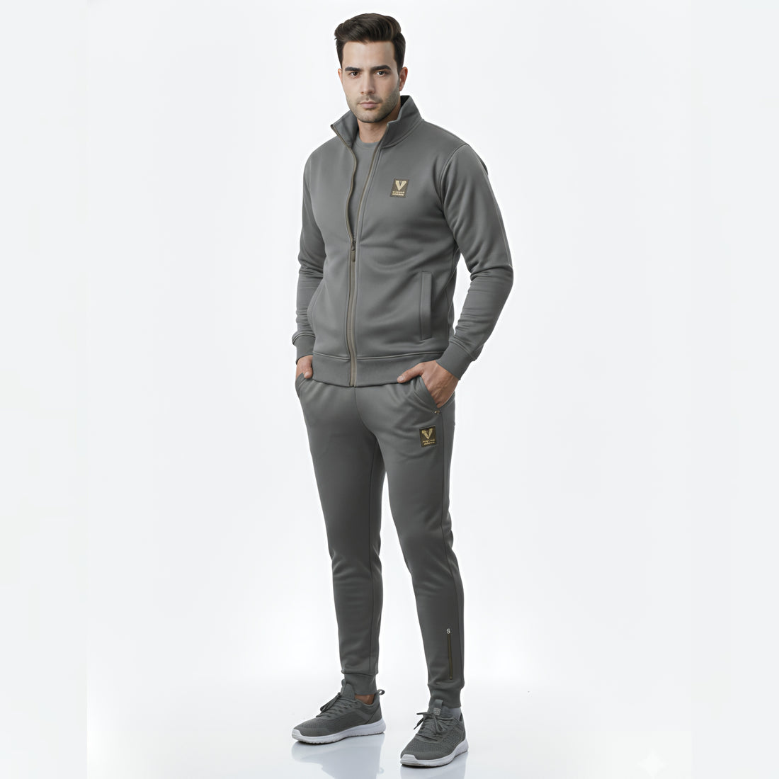 Men's Premium Gym Tracksuit - 200 GSM Sweat-Wicking | HM Garments Store