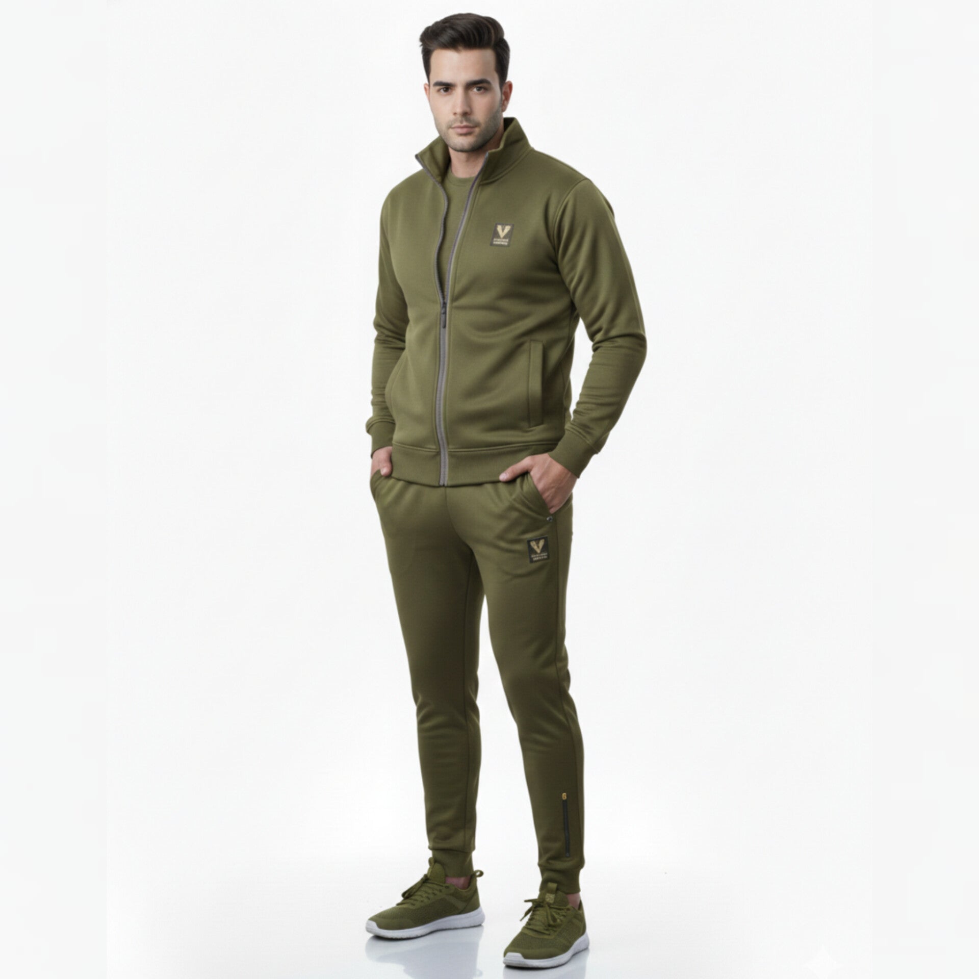 Men's Premium Gym Tracksuit - 200 GSM Sweat-Wicking | HM Garments Store