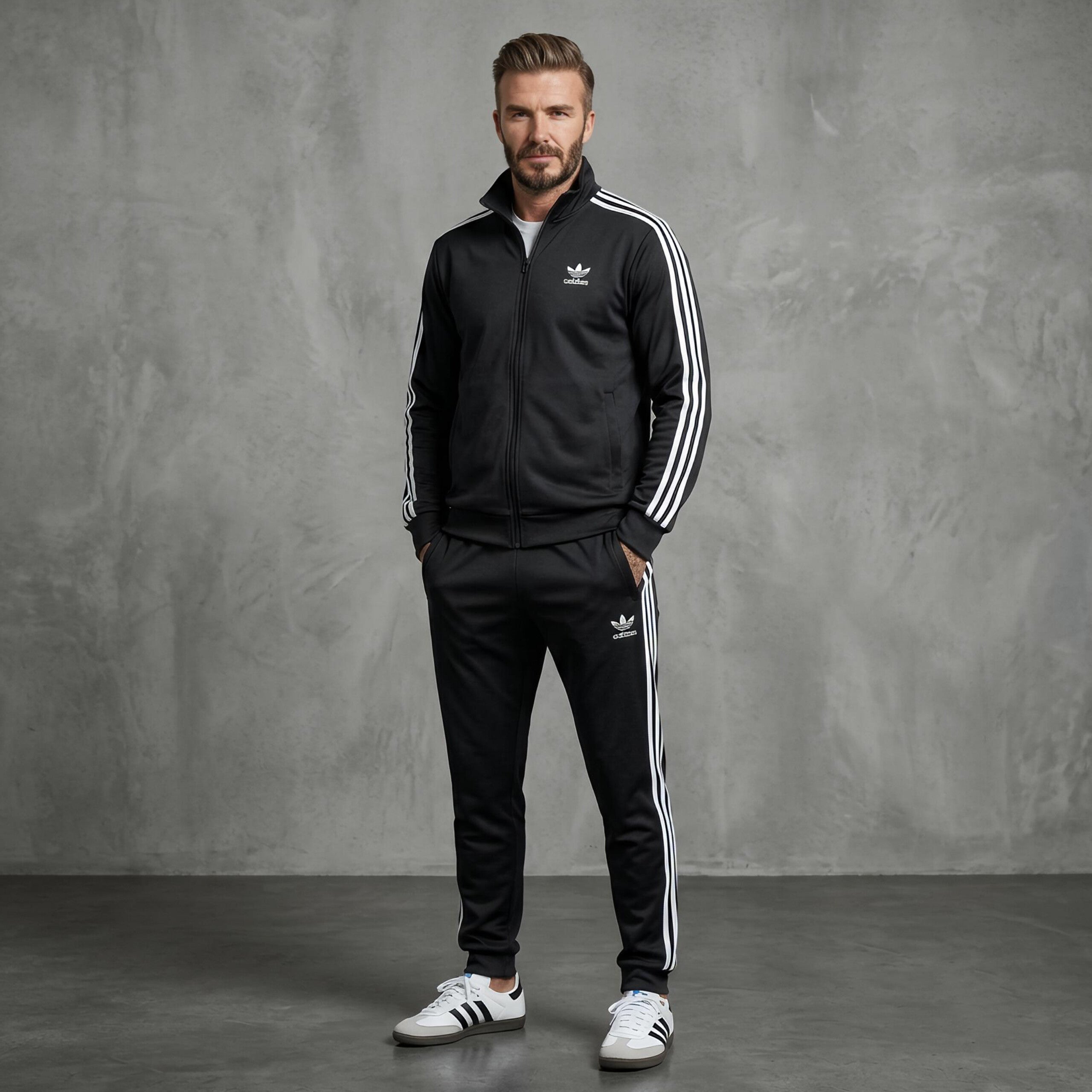 Premium Wrinkle-Free China Imported 3-Stripes Scuba Tracksuit