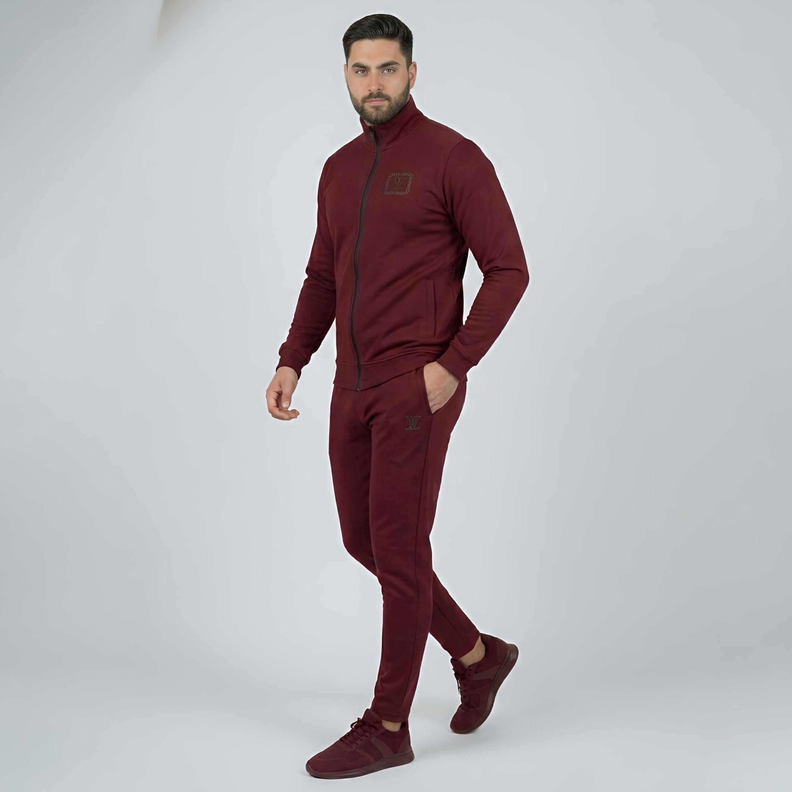Premium Wrinkle-Free China Imported Minimalist Scuba Tracksuit - 300+ GSM Heavy Soft Fabric