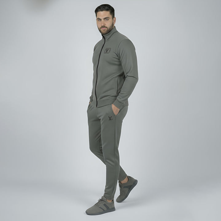 Premium Wrinkle-Free China Imported Minimalist Scuba Tracksuit - 300+ GSM Heavy Soft Fabric