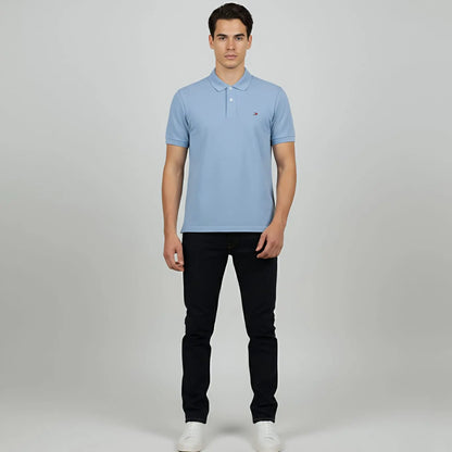 Sky Blue China Imported Short Sleeve T-Shirt