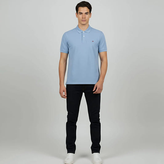 Sky Blue China Imported Short Sleeve T-Shirt