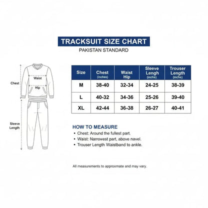 Black China Imported Scuba 4way Tracksuit