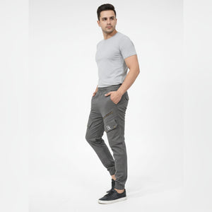 Gray 8 Pockets Imported China Man Cargo Pant HM Garments
