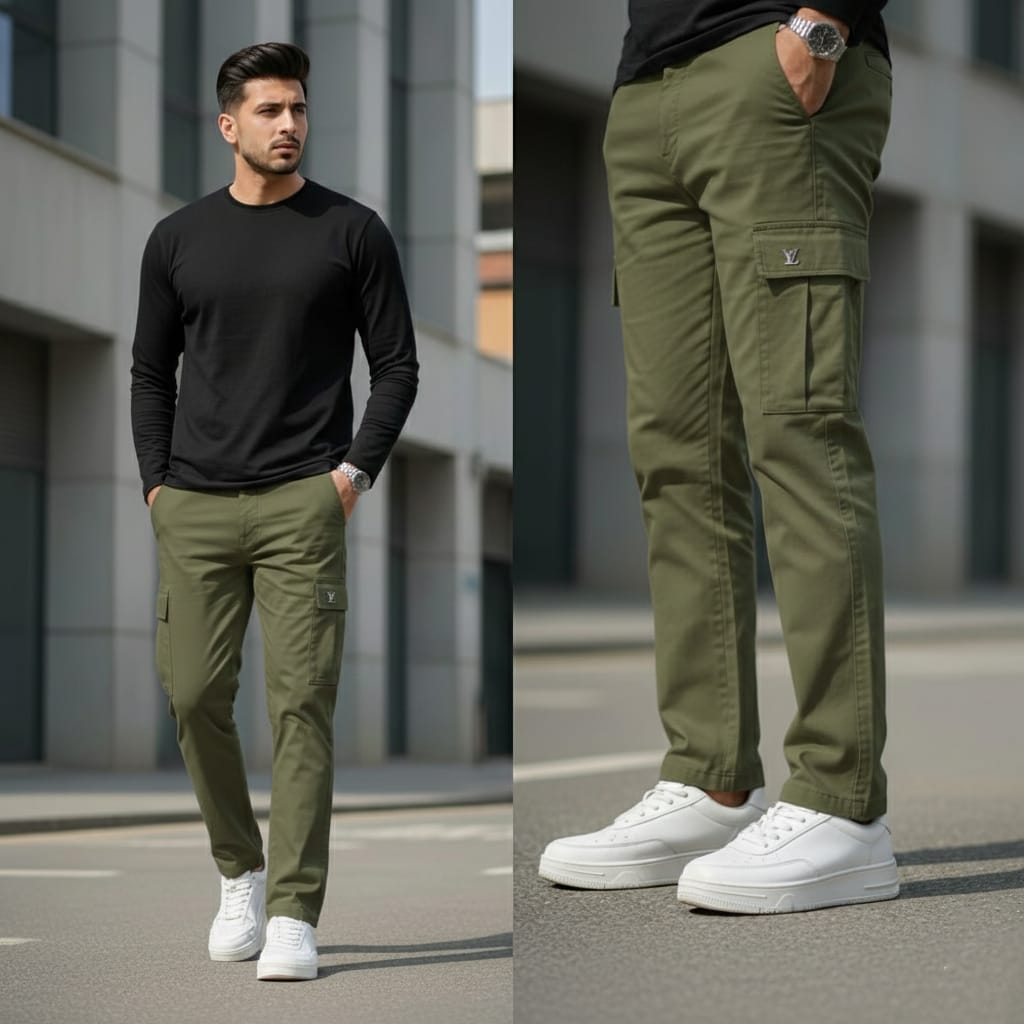 4 Pockets Imported China Man Cargo Pant HM Garments