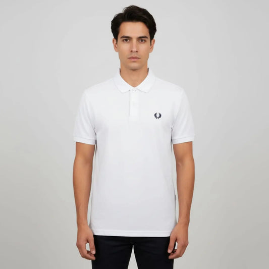 White China Imported Short Sleeve T-Shirt