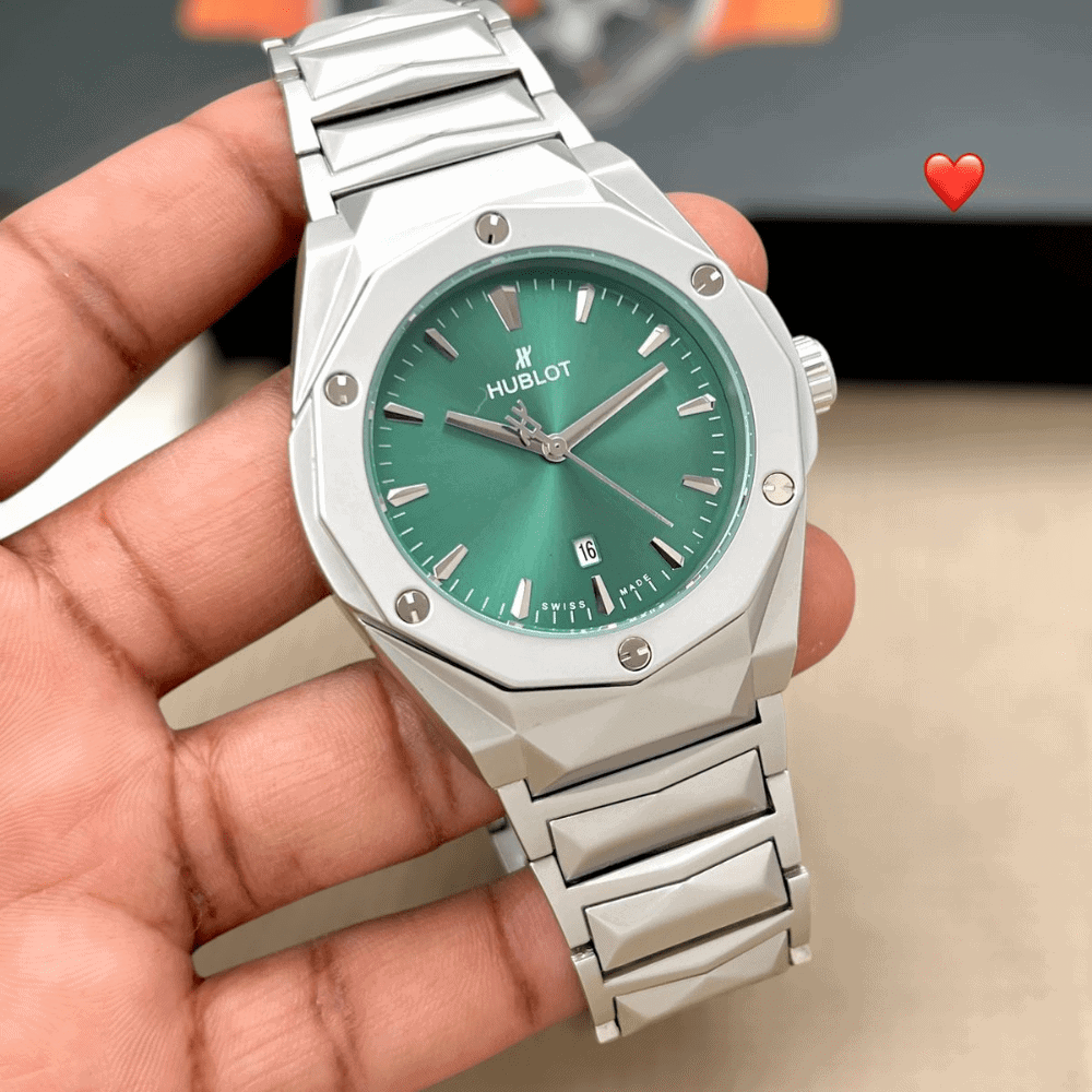 Premium Stainless Steel Classic Fusion HB Inspired  Watch -  (3 Colors)