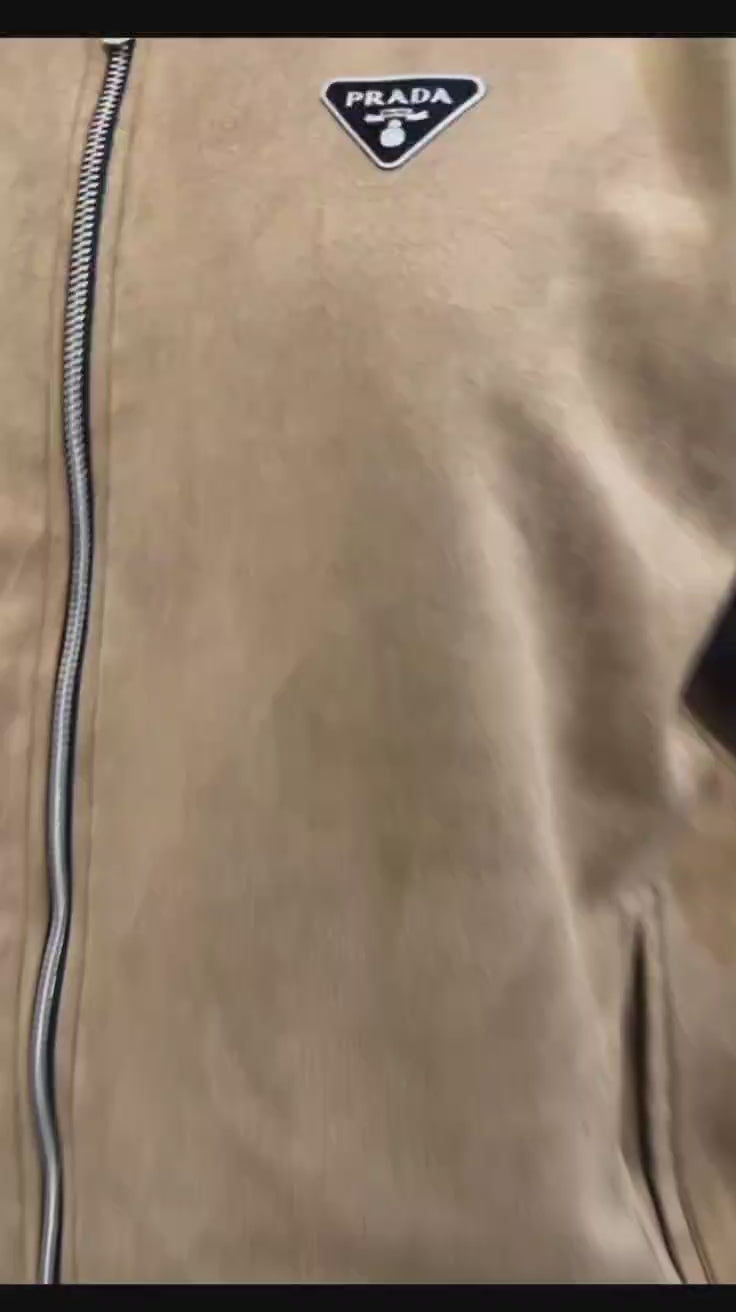 Premium Suede Scuba China Imported Tracksuit - 320+ GSM Fabric with Antique Brass Zippers