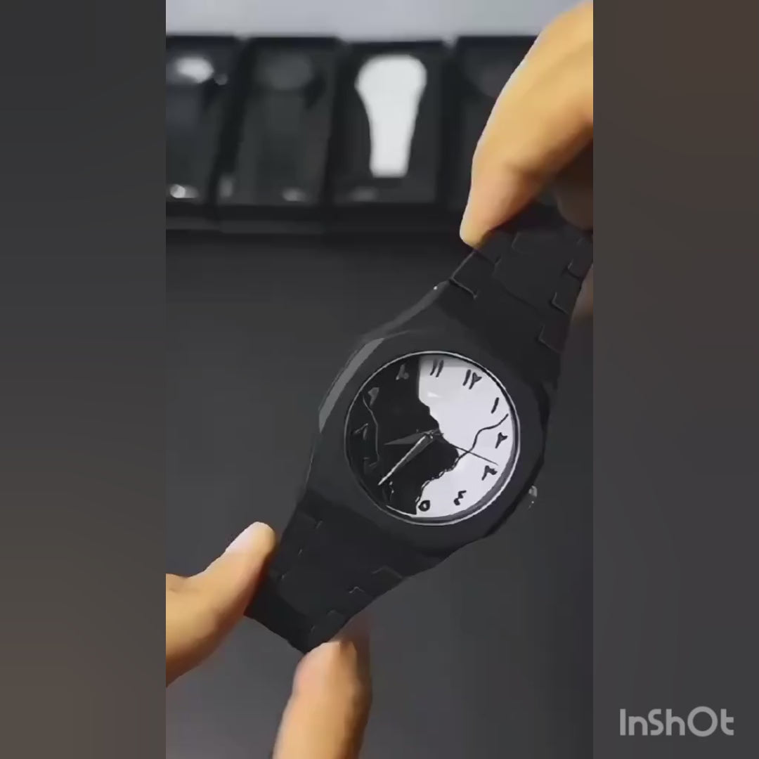 Arabic Dial Premium Watch - Available in 5 Colors | HM Garments Store